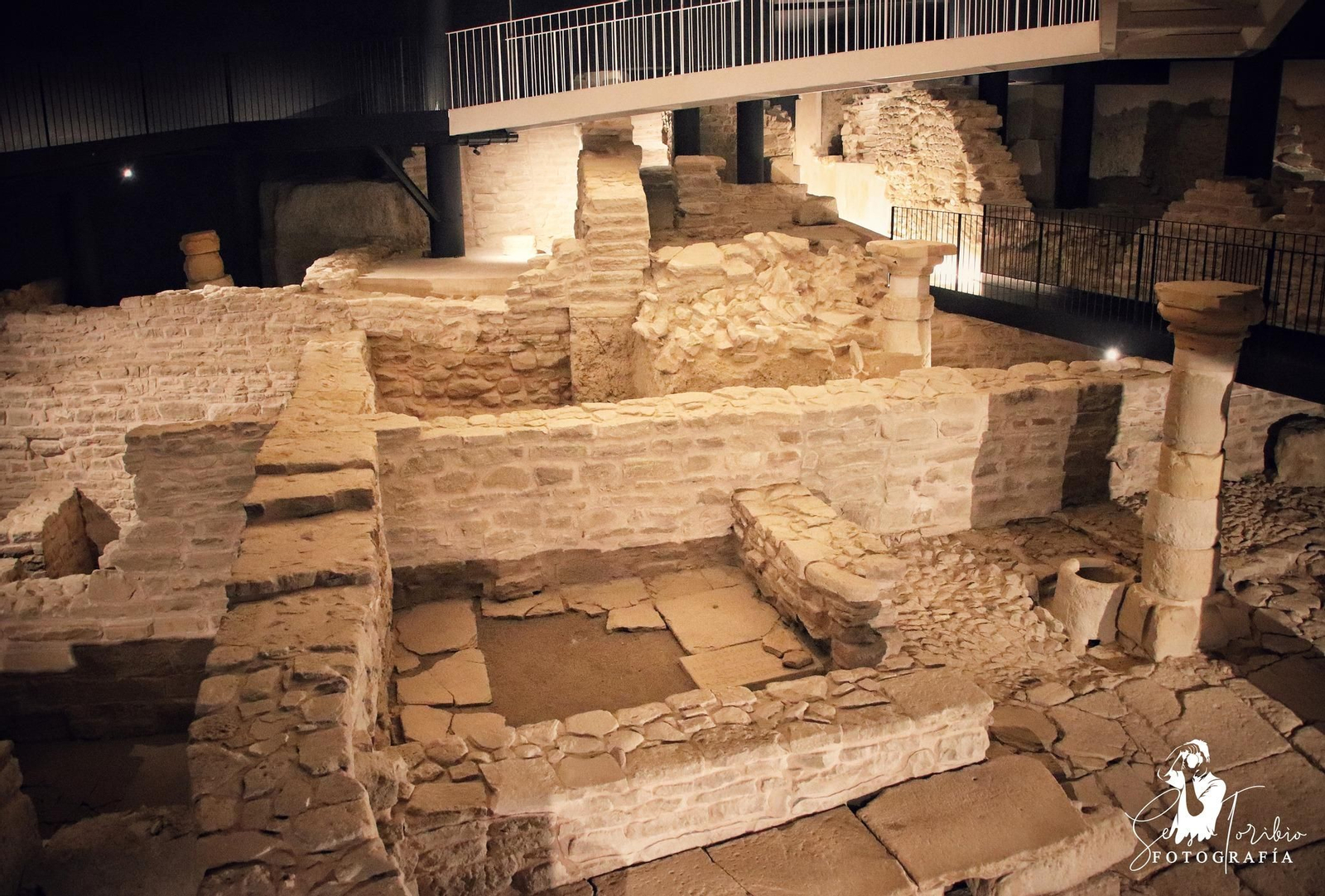 El interior de la Calderona de Porcuna.