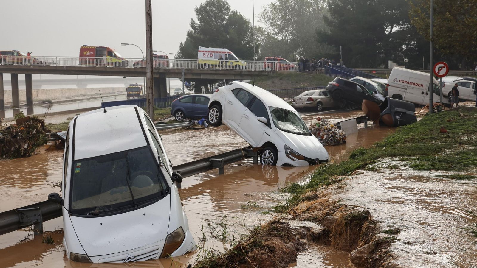 Imágenes de Valencia y su área metropolitana tras el paso de la DANA