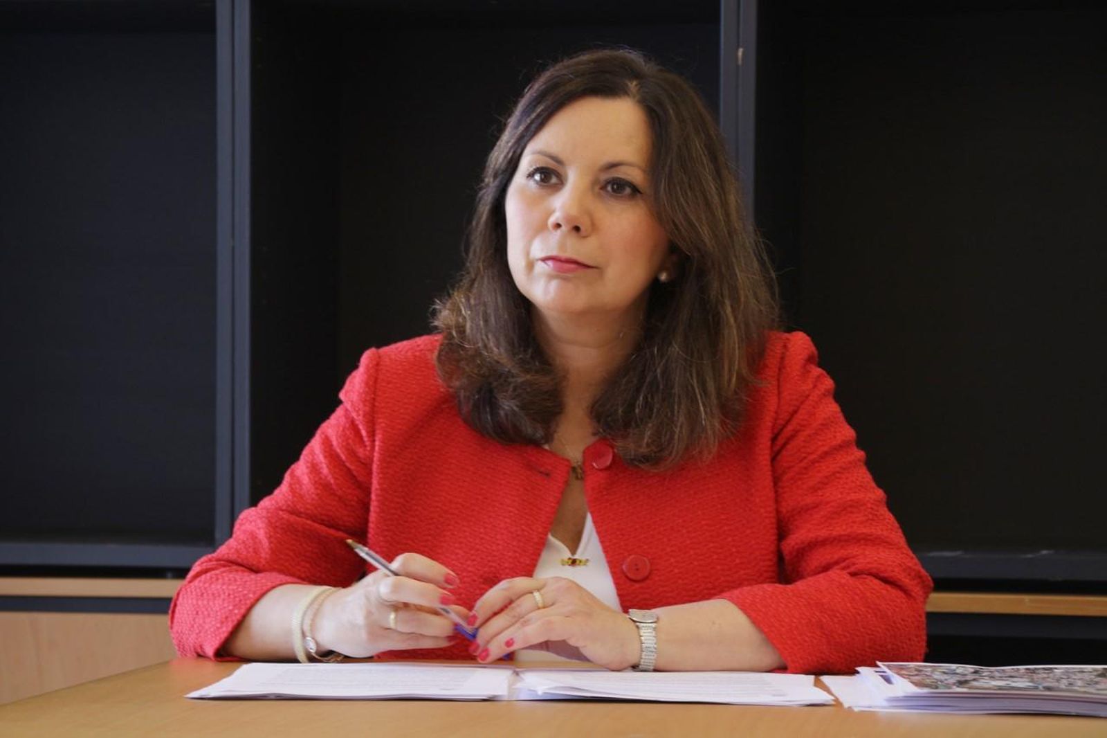 Ángela Mulas, parlamentaria de VOX por Cádiz.