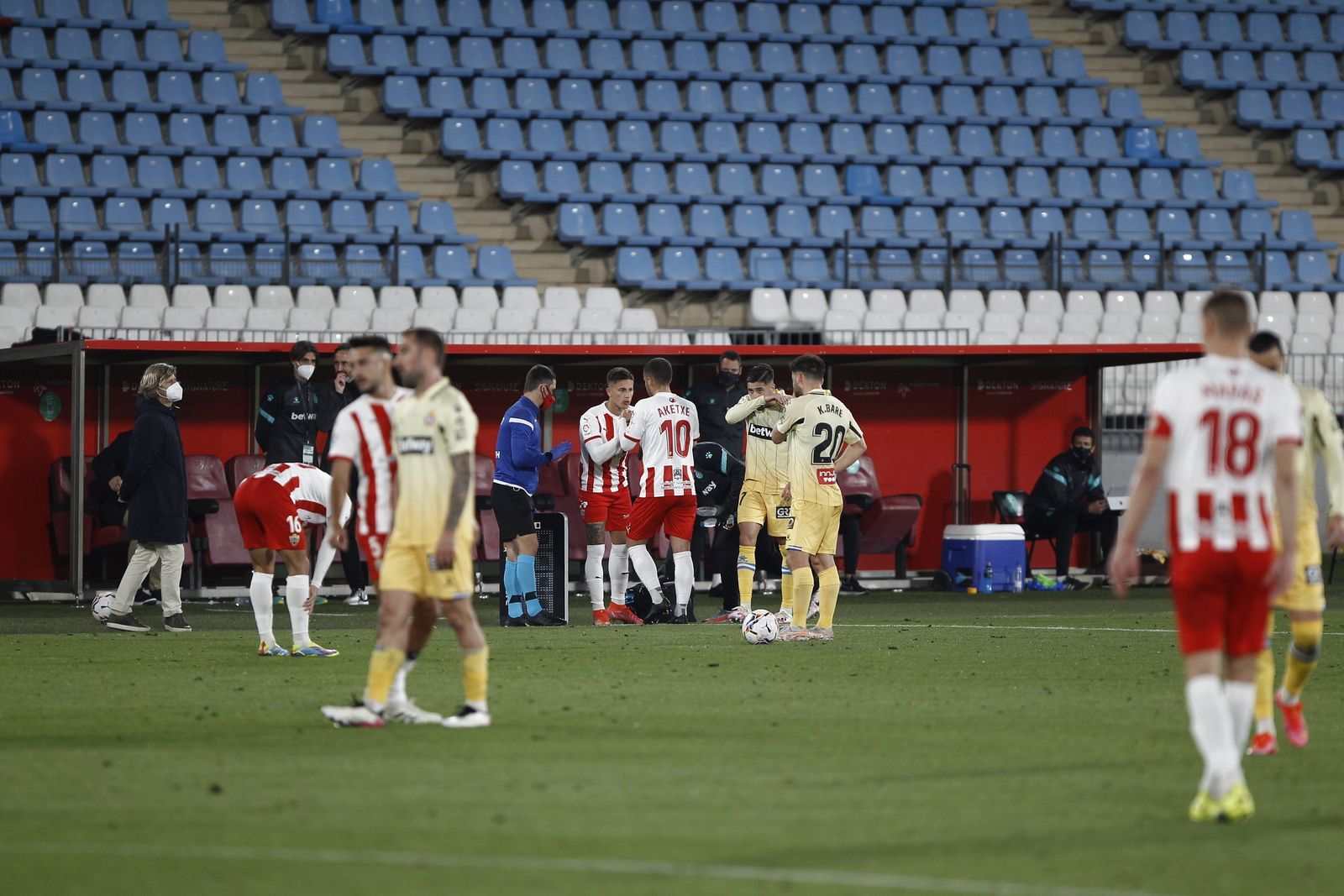 Fotogalería U.D. Almería-R.C.D. Espanyol
