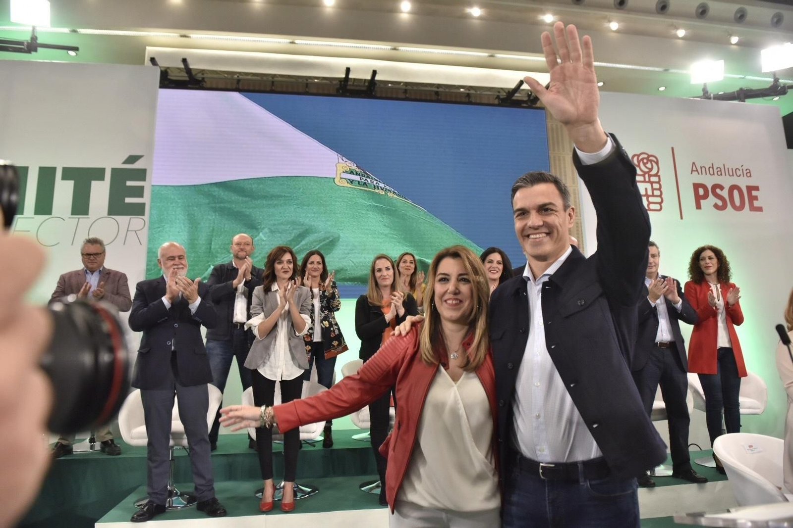 Las imágenes de la proclamación de Susana Díaz como candidata