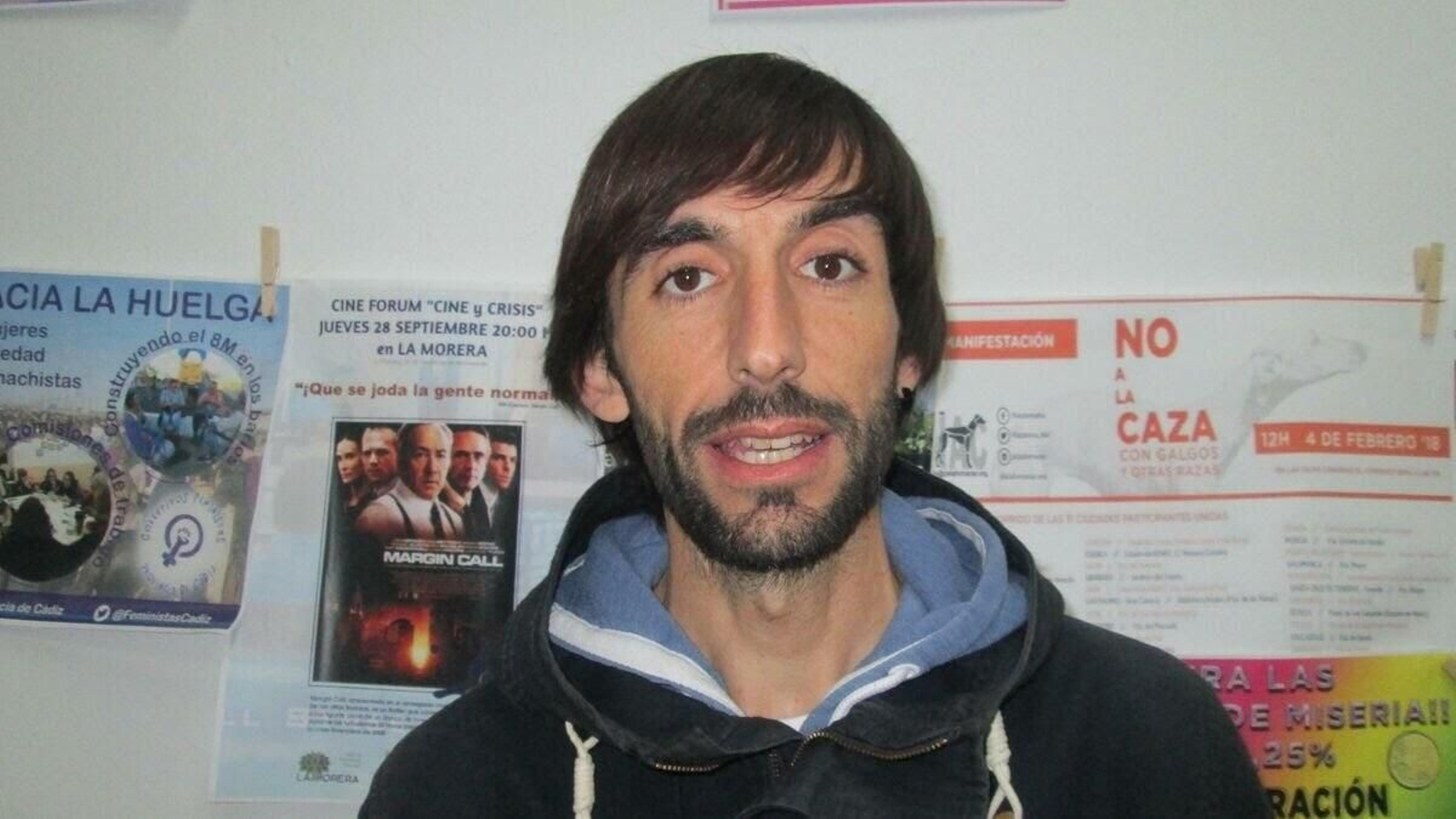 David Rodríguez Alhambra es el único concejal que consiguió Podemos en las últimas elecciones municipales de Sanlúcar.