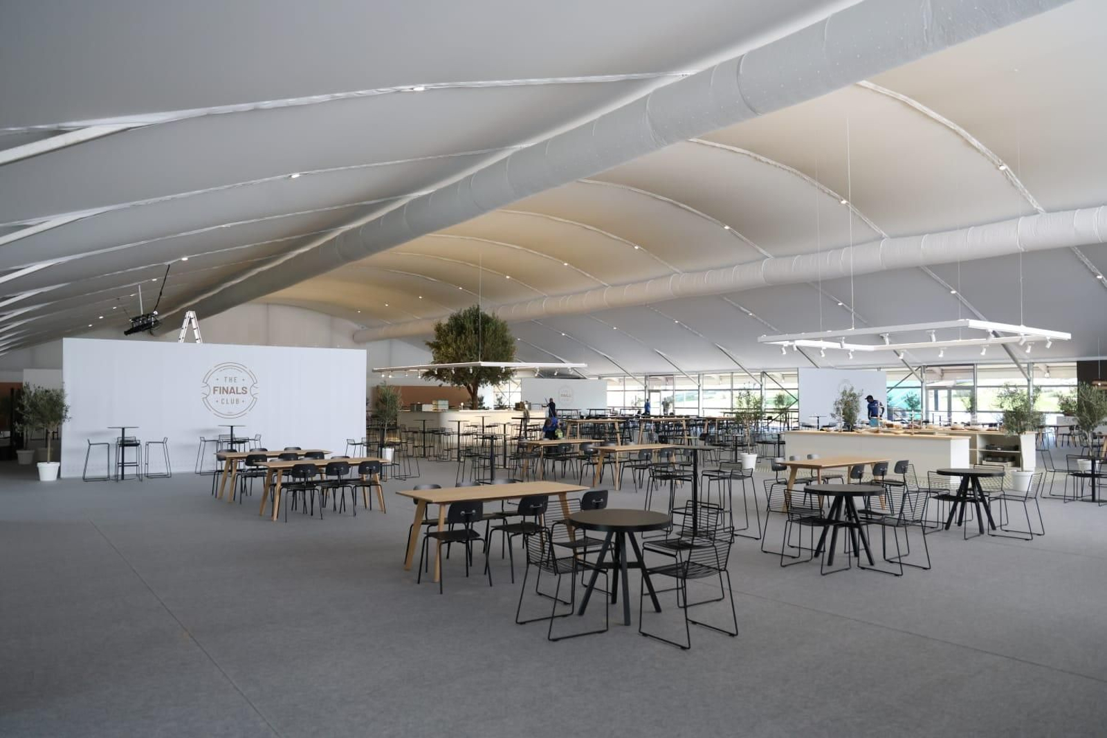 Así es la espectacular ciudad del tenis construida para la Copa Davis y la Billie Jean King Cup