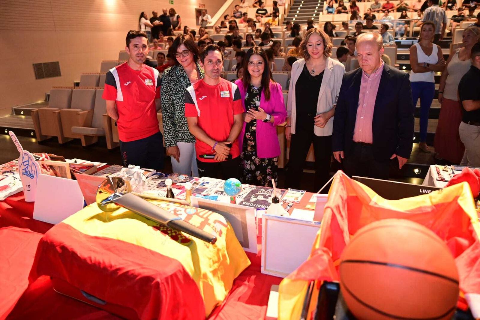 Algunos de los objetos que los alumnos pudieron presenciar.