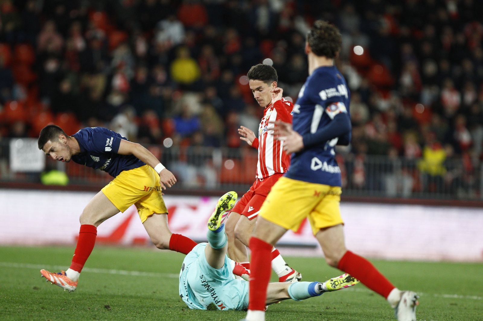 Las imágenes del partido U.D. Almería - F.C. Andorra