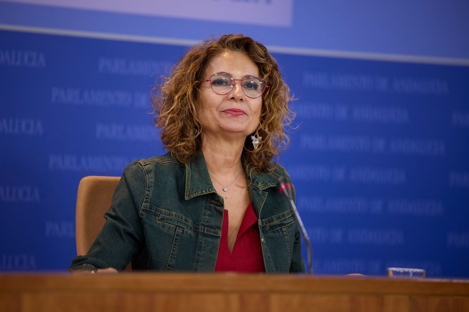 La secretaria general del PSOE de Andalucía, María Jesús Montero.