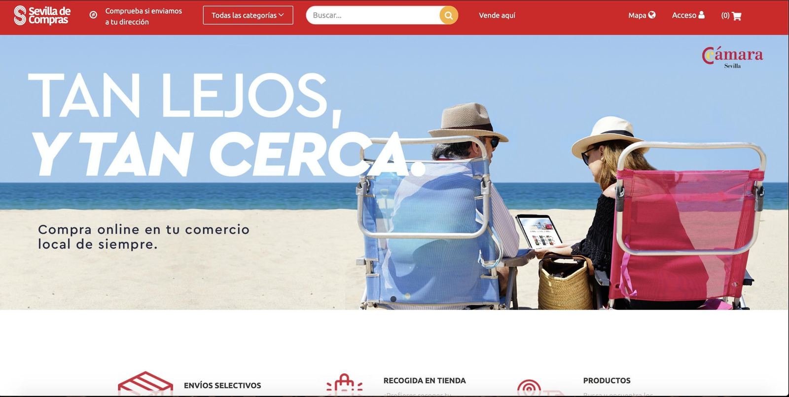 Más de cien comercios se integran ya en la plataforma de venta online de la Cámara de Comercio de Sevilla Más de cien comercios se integran ya en la plataforma de venta online de la Cámara de Comercio de Sevilla