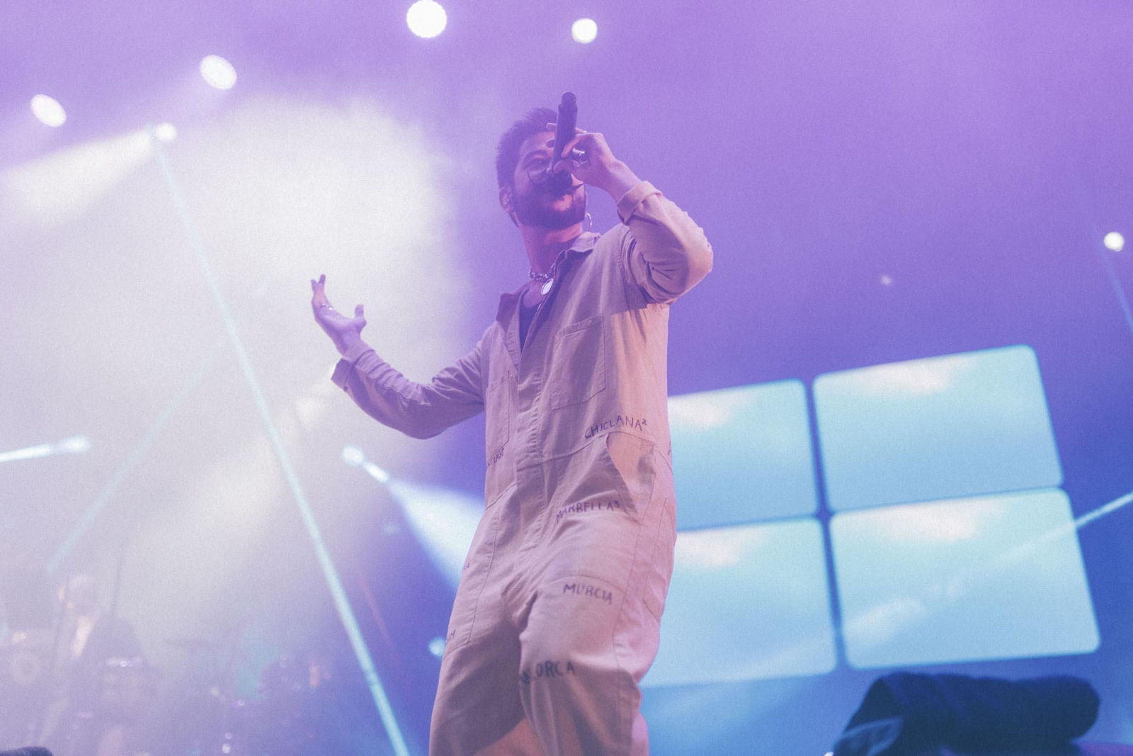 Imágenes del concierto de Camilo en la Plaza de Toros de La Merced
