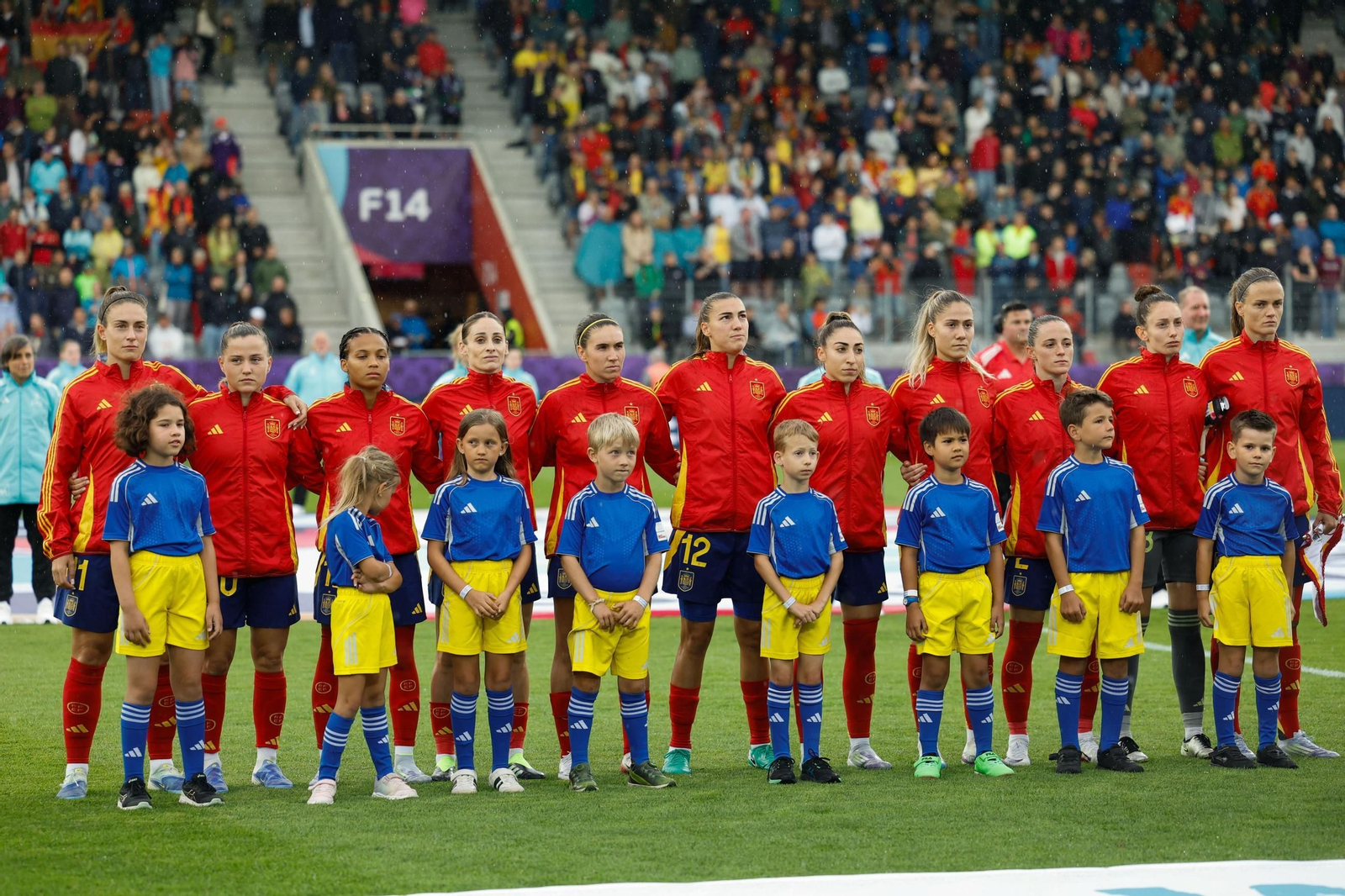 Las fotos de la goleada de España sobre Bélgica en la Eurocopa femenina