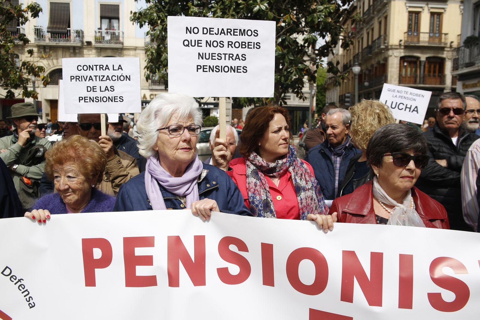 Entre las peticiones de los pensionistas está la derogación de las reformas de 2011 y 2013.
