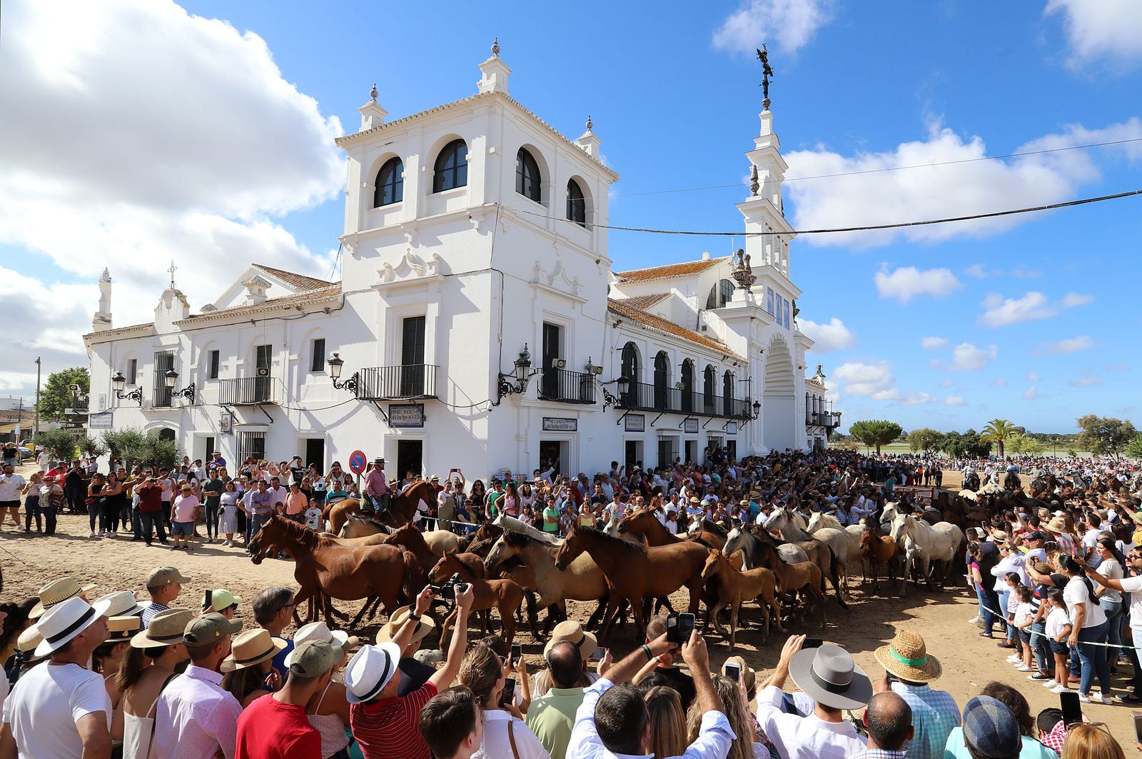 Imagen de la Saca de las Yeguas del año 2019.