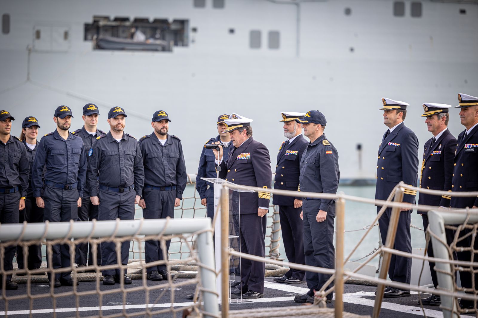 Imágenes del regreso de La fragata 'Numancia' a Rota tras participar en la operación Atalanta