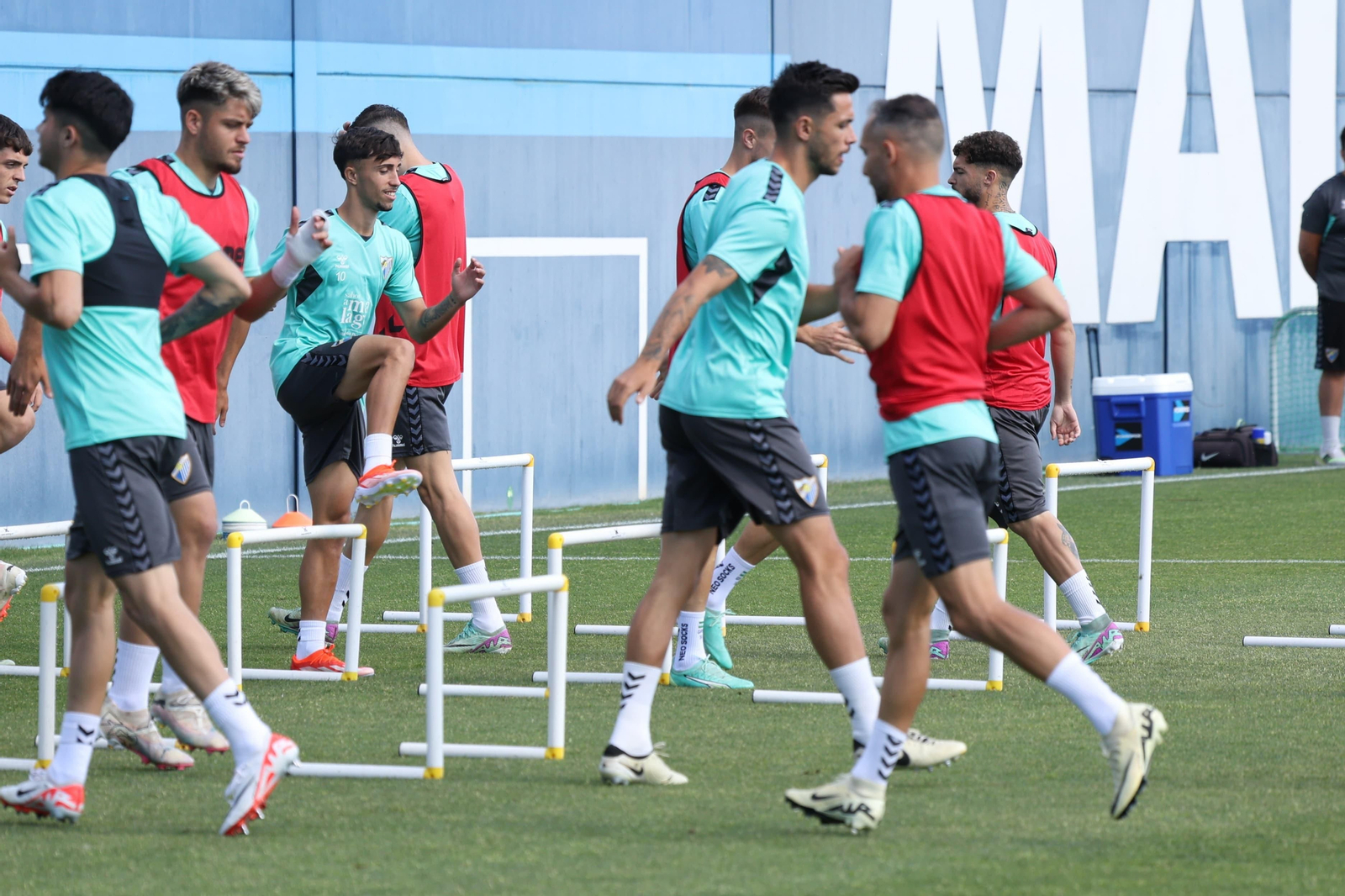 El Málaga CF no baja el ritmo antes de jugar ante el Real Madrid Castilla