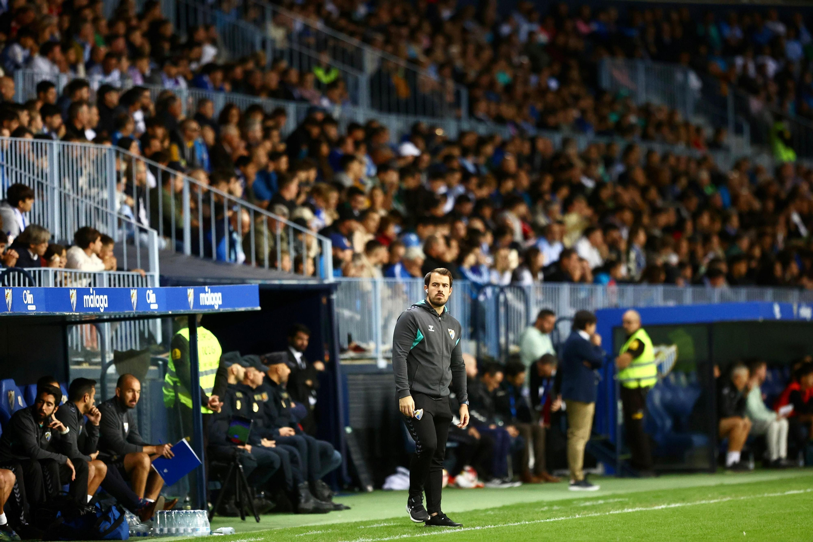 El Málaga CF-Córdoba, en fotos