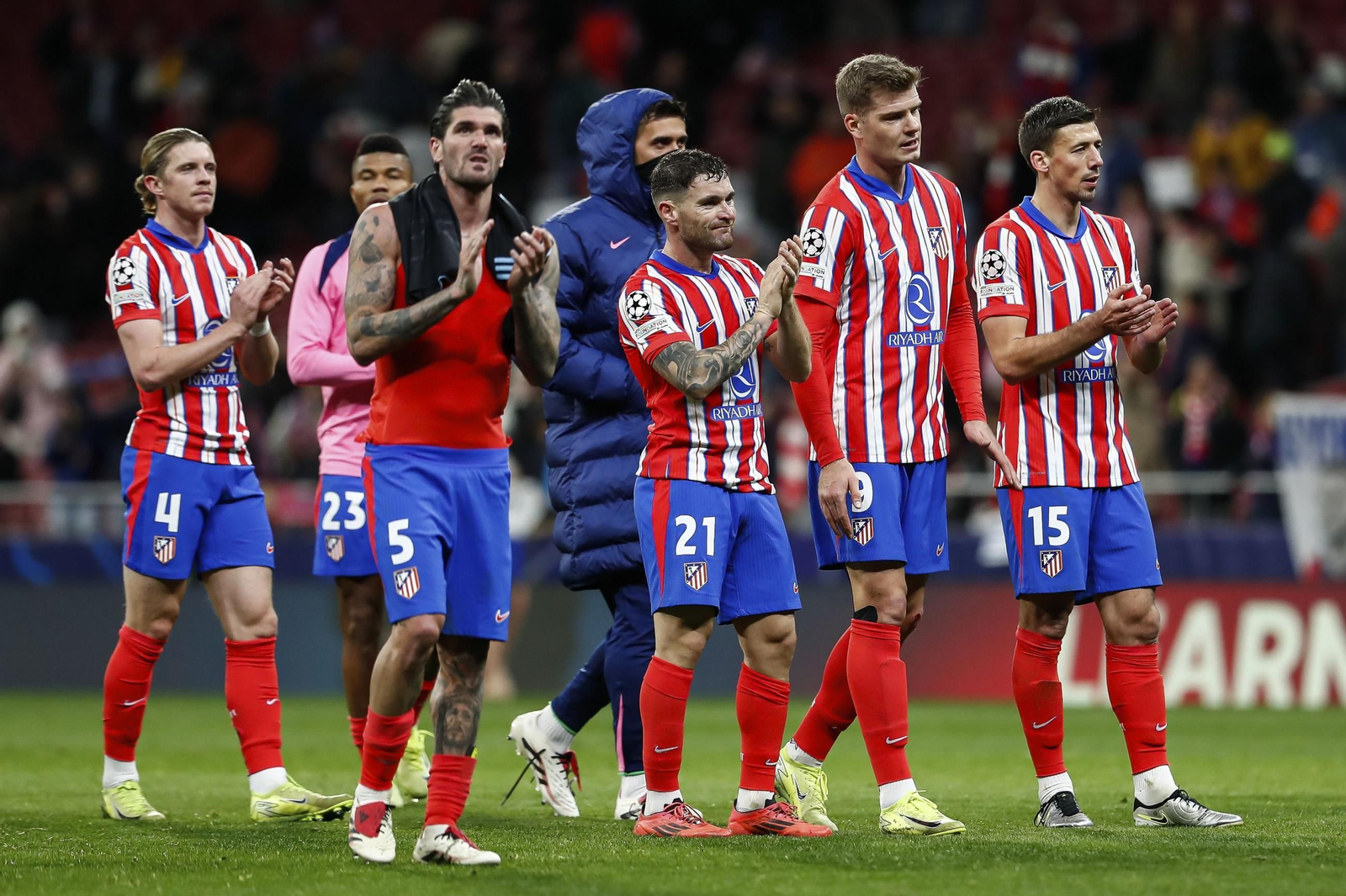 Las fotos del Atlético de Madrid - Slovan de Bratislava