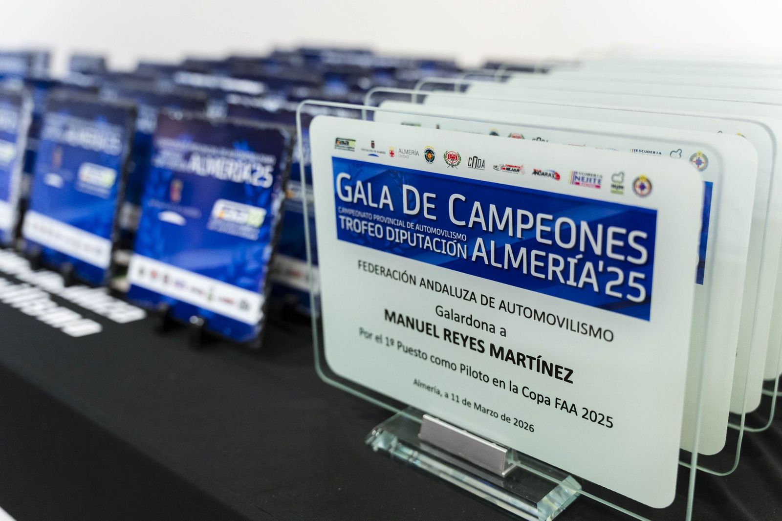 Galardones de los Campeonatos Provinciales de Automovilismo "Trofeos Diputación de Almería", en imágenes