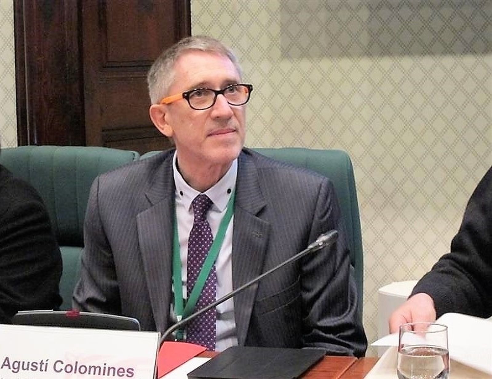 El profesor Agustí Colomines, en una imagen reciente