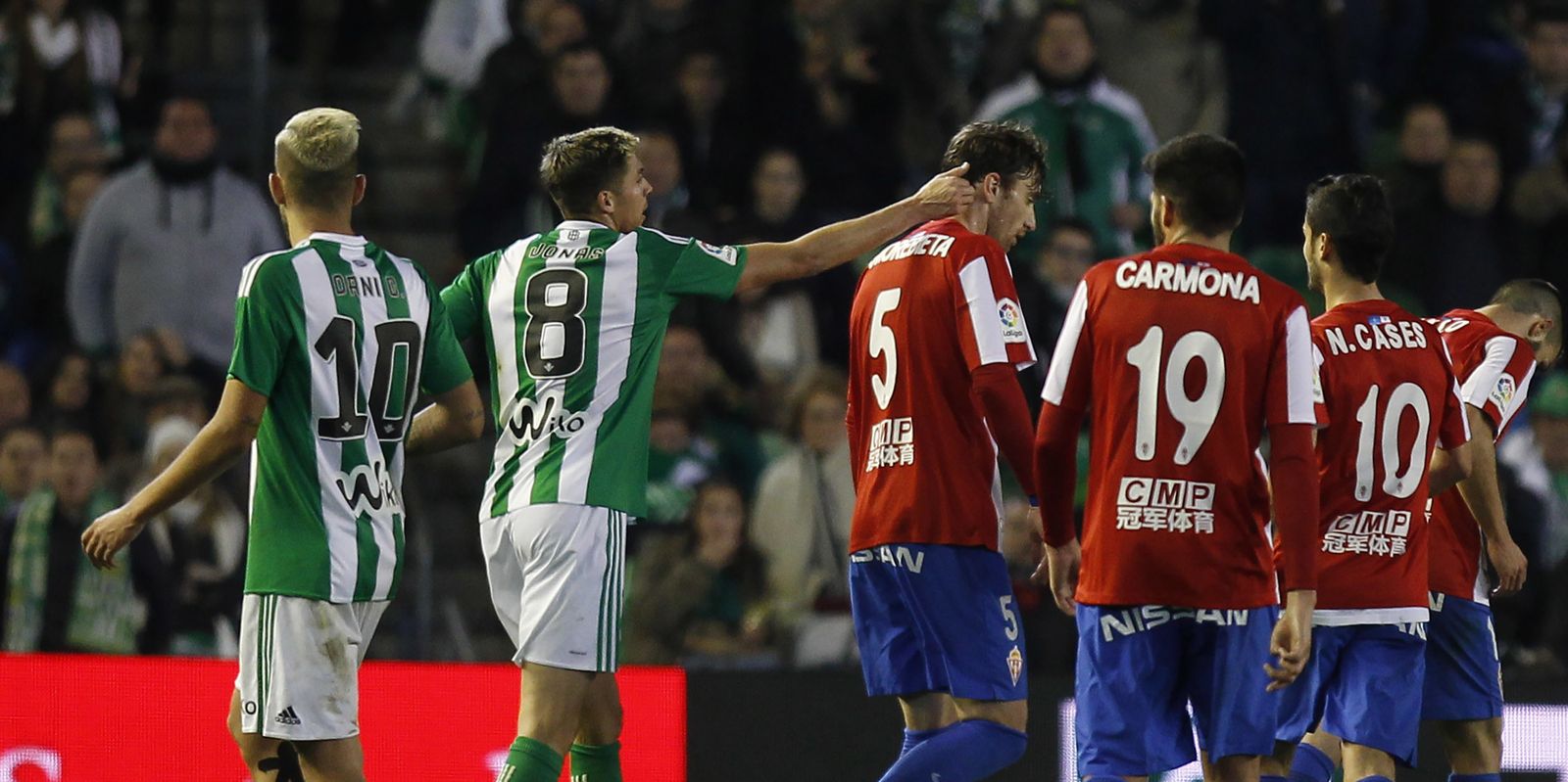El Betis-Sporting, en imágenes