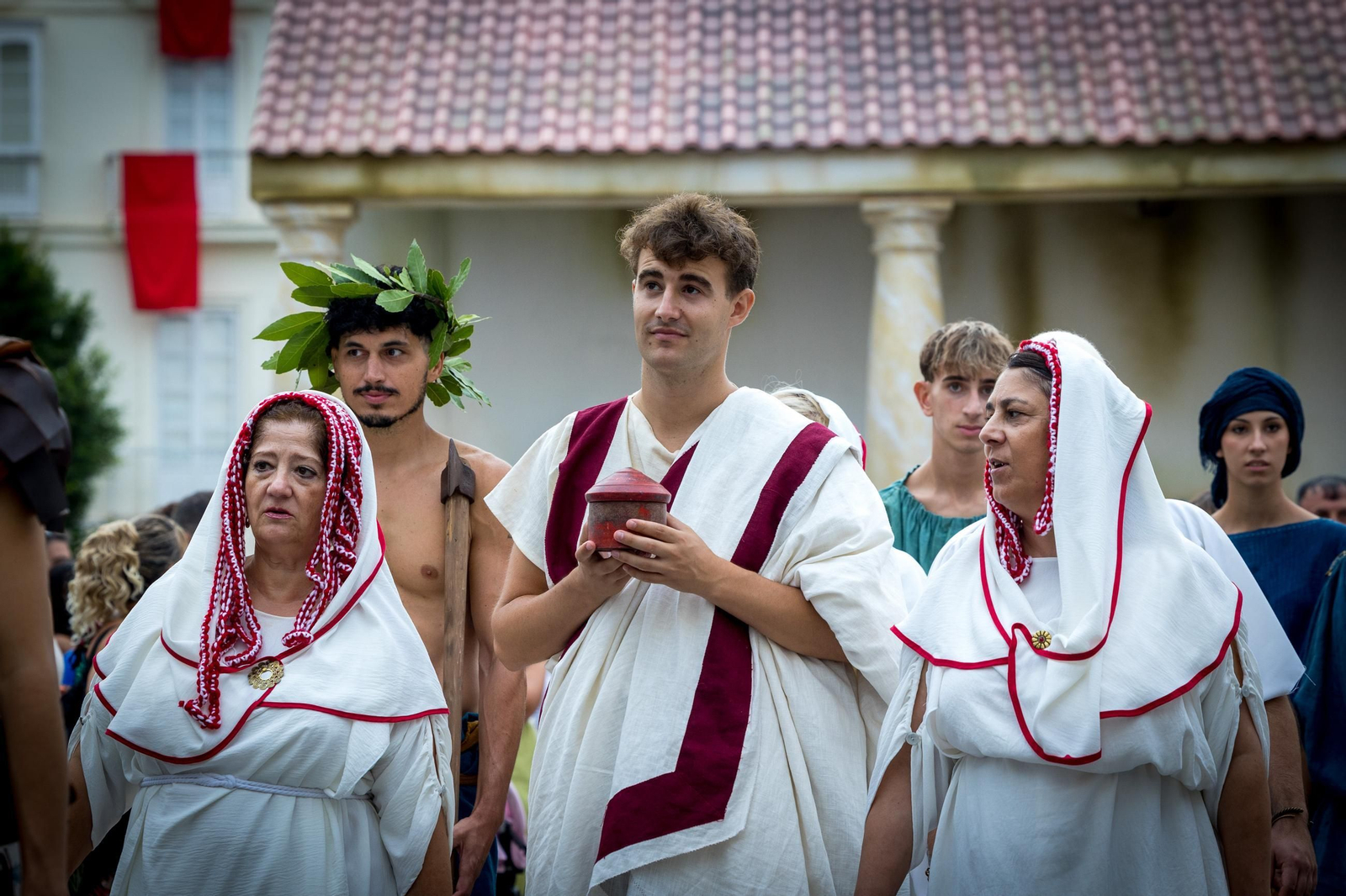 Las imágenes de la procesión del triunfo de Balbo el Menor en Cádiz Romana