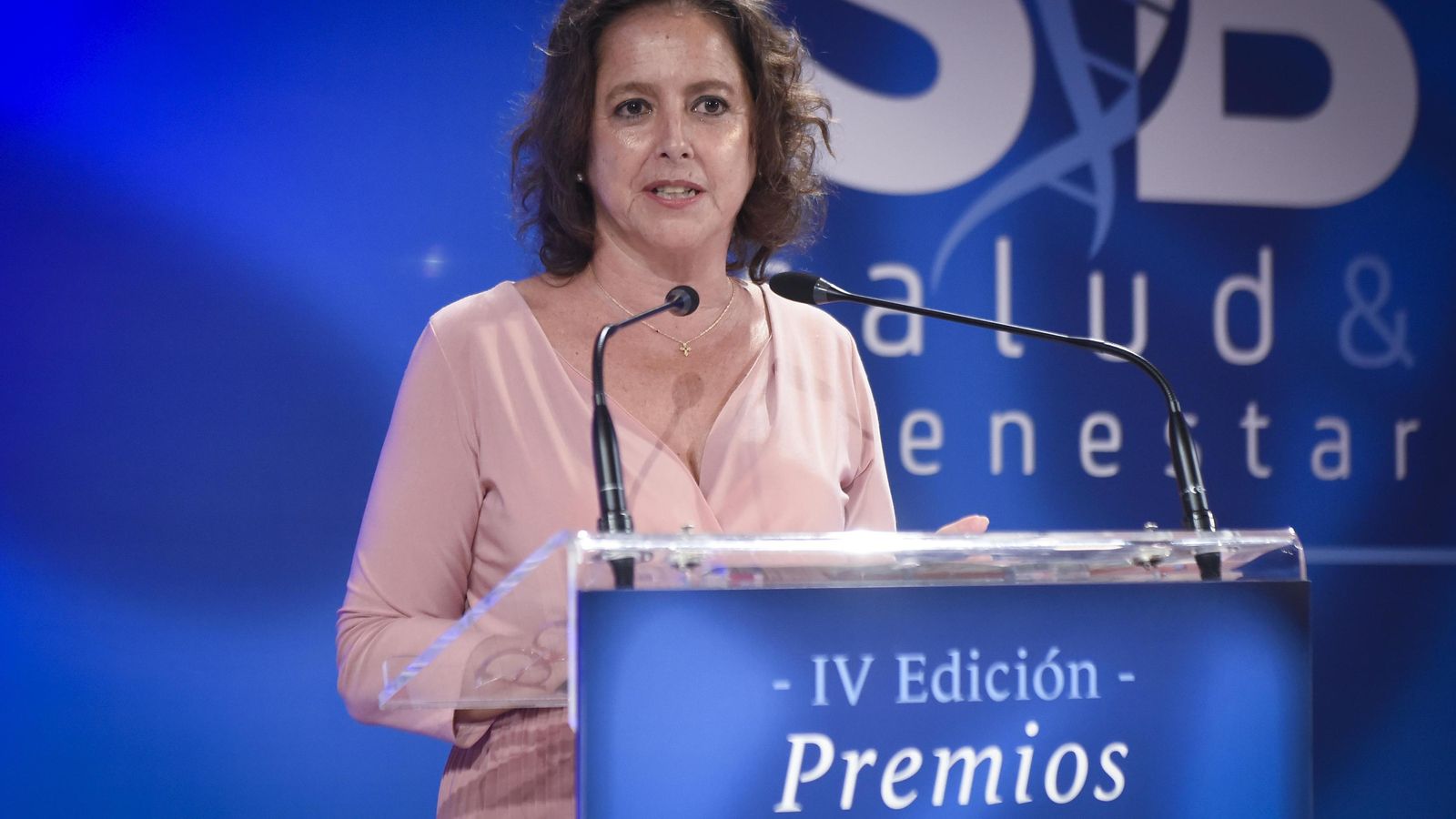 Catalina García, consejera de Salud de la Junta de Andalucía, durante su intervención para la clausura del acto.