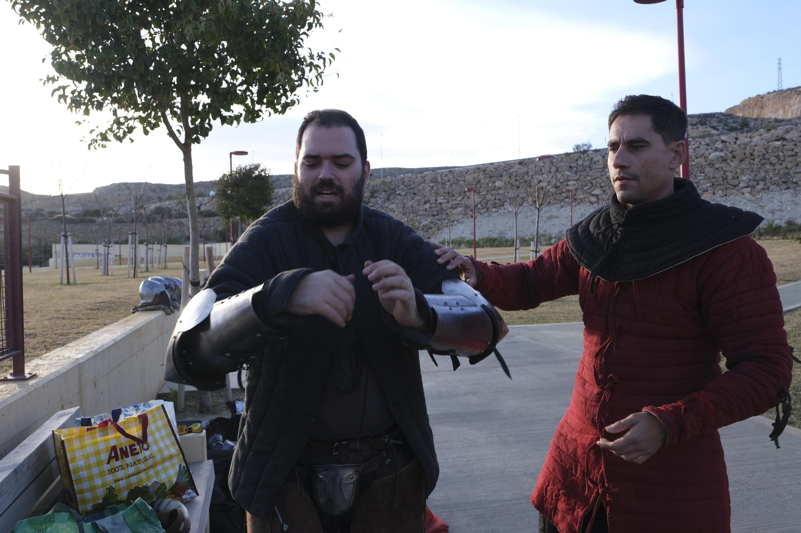 Fotogalería de los combates medievales en Almería