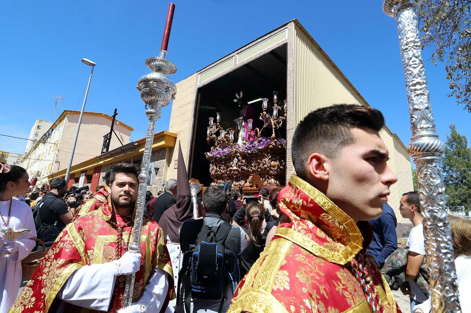 Imágenes de la procesión de La Salud en Huelva