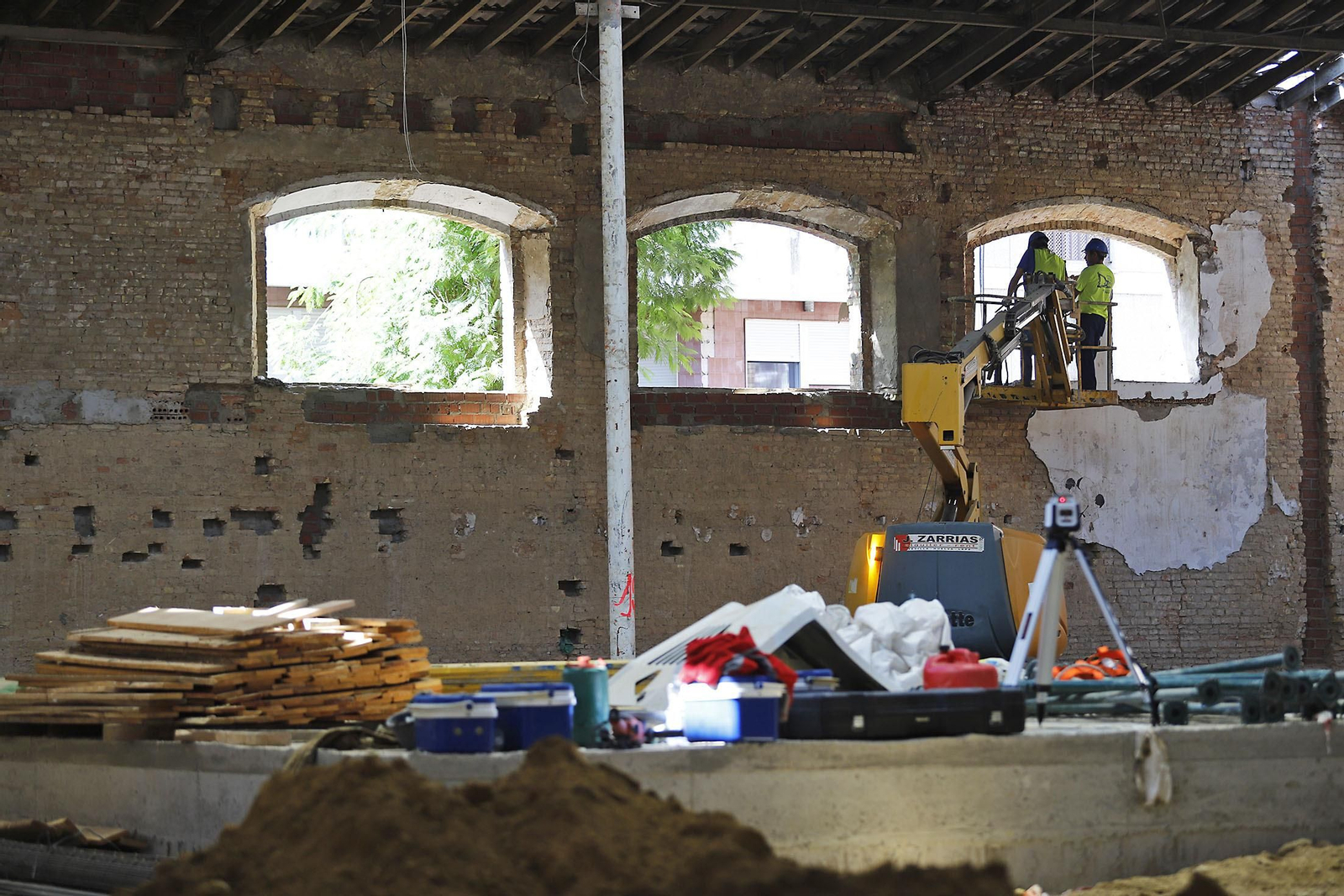Visita a las entrañas del antiguo mercado de Santa Fé de Huelva