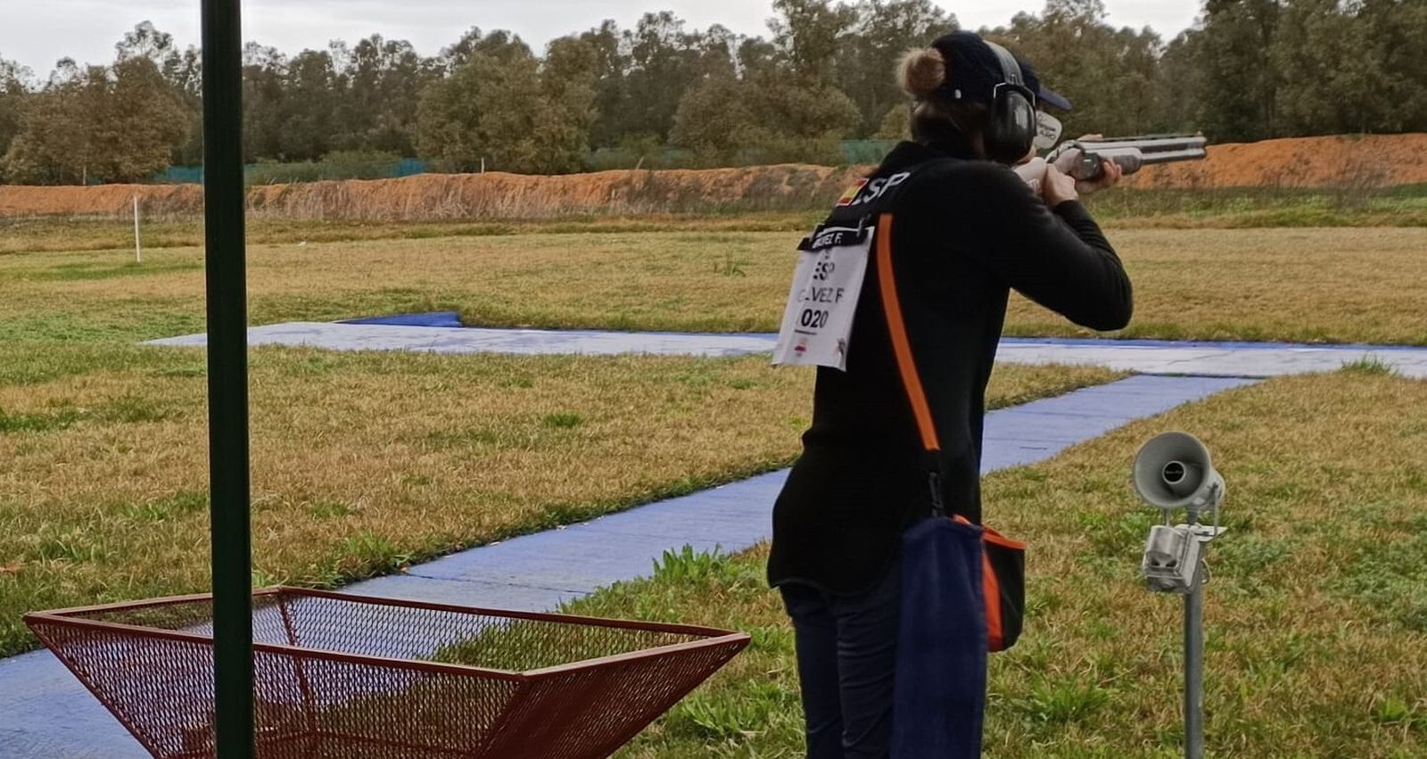Fátima Gálvez, en una de sus últimas citas con la selección española.