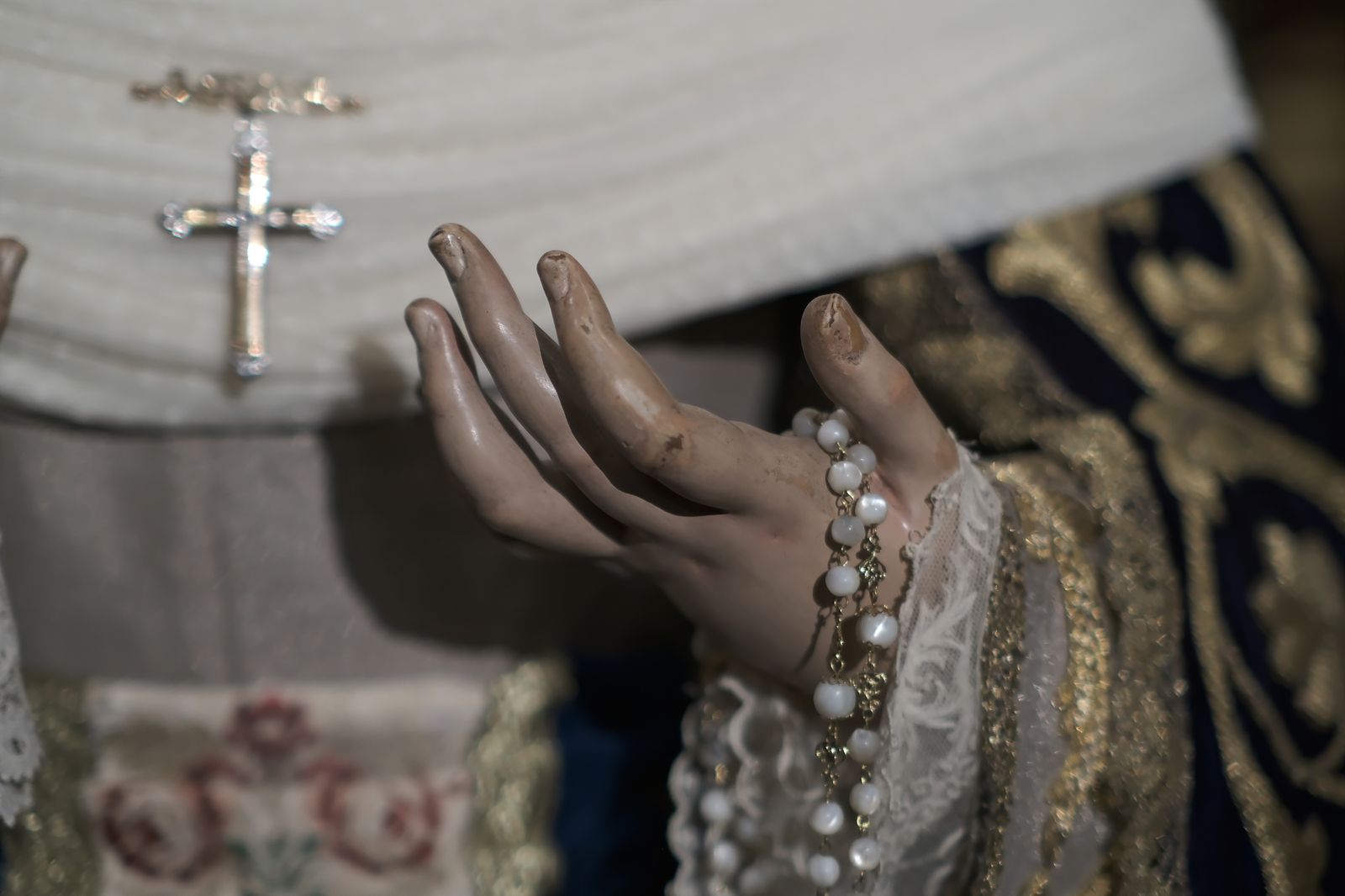 Las imágenes de la veneración a la Virgen de las Aguas del Museo