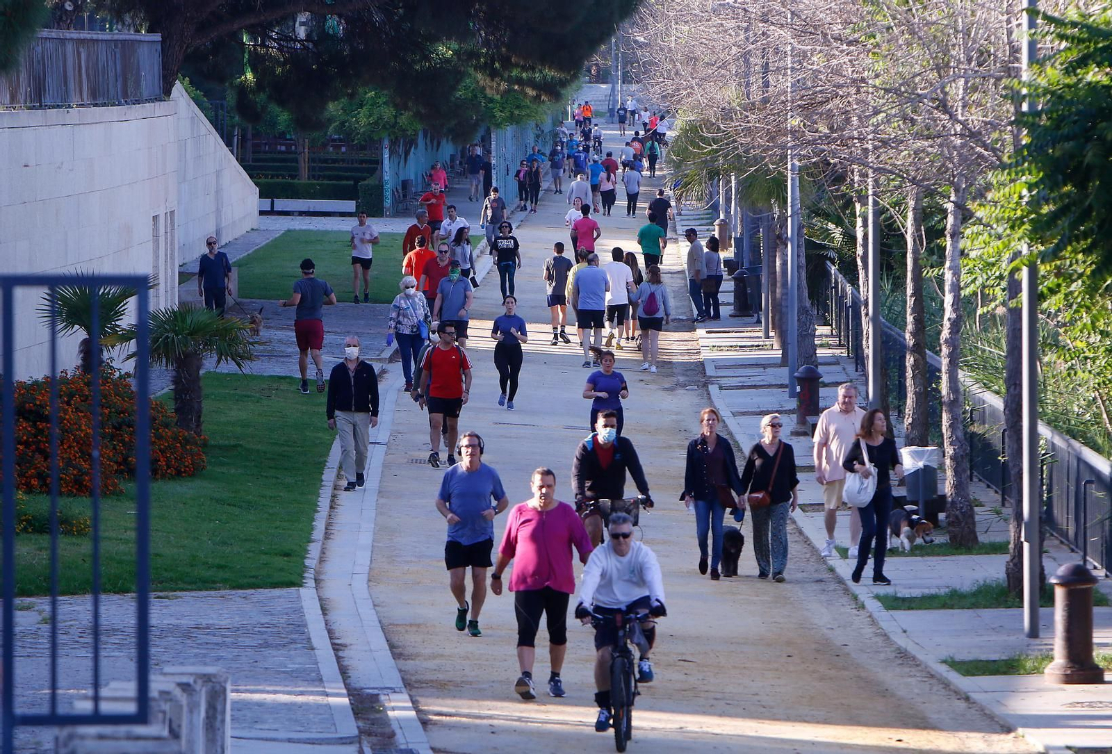Cinco años del confinamiento por el Covid: las mejores fotos de la pandemia en Sevilla