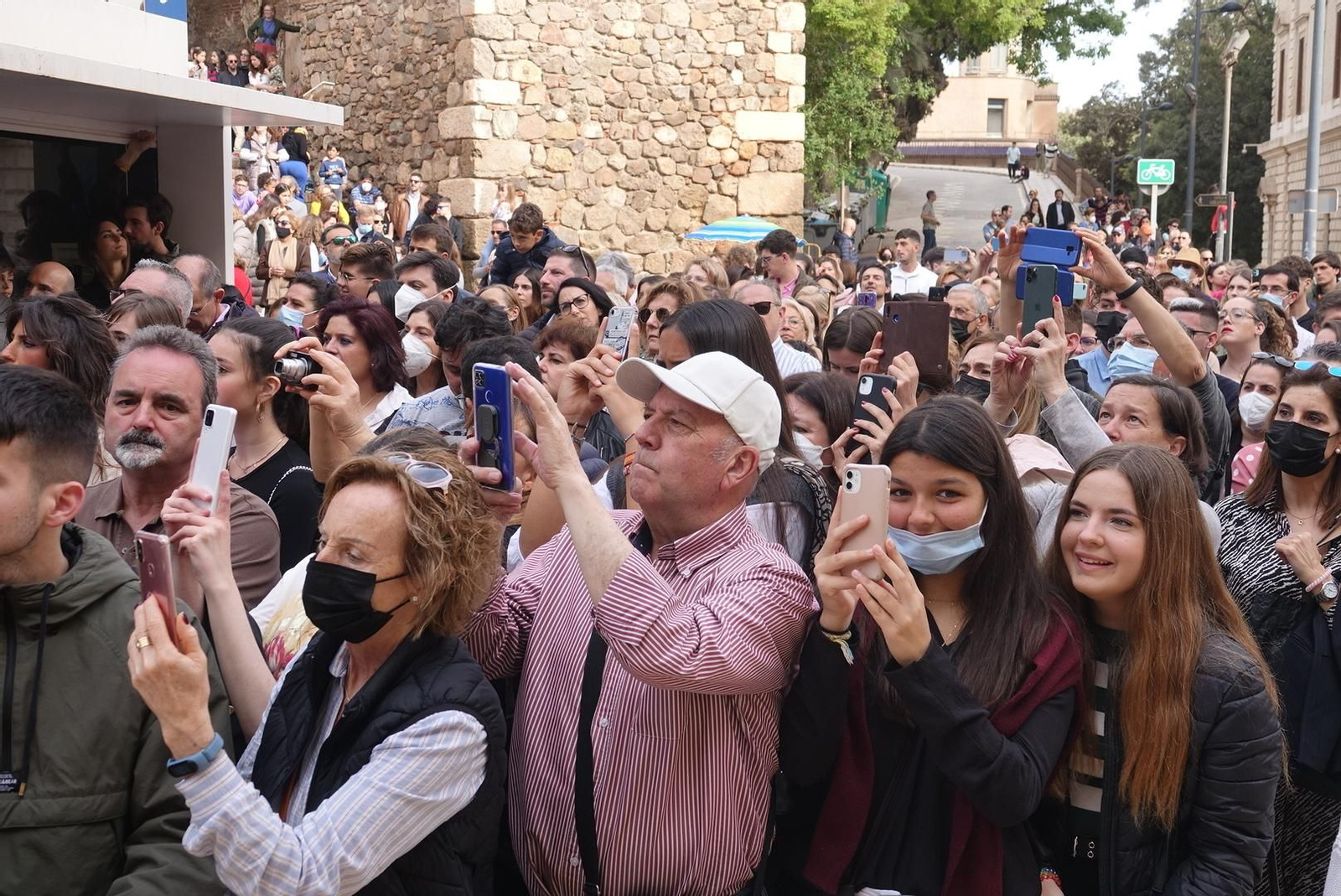 Las fotos de Estudiantes, en el Lunes Santo de Málaga