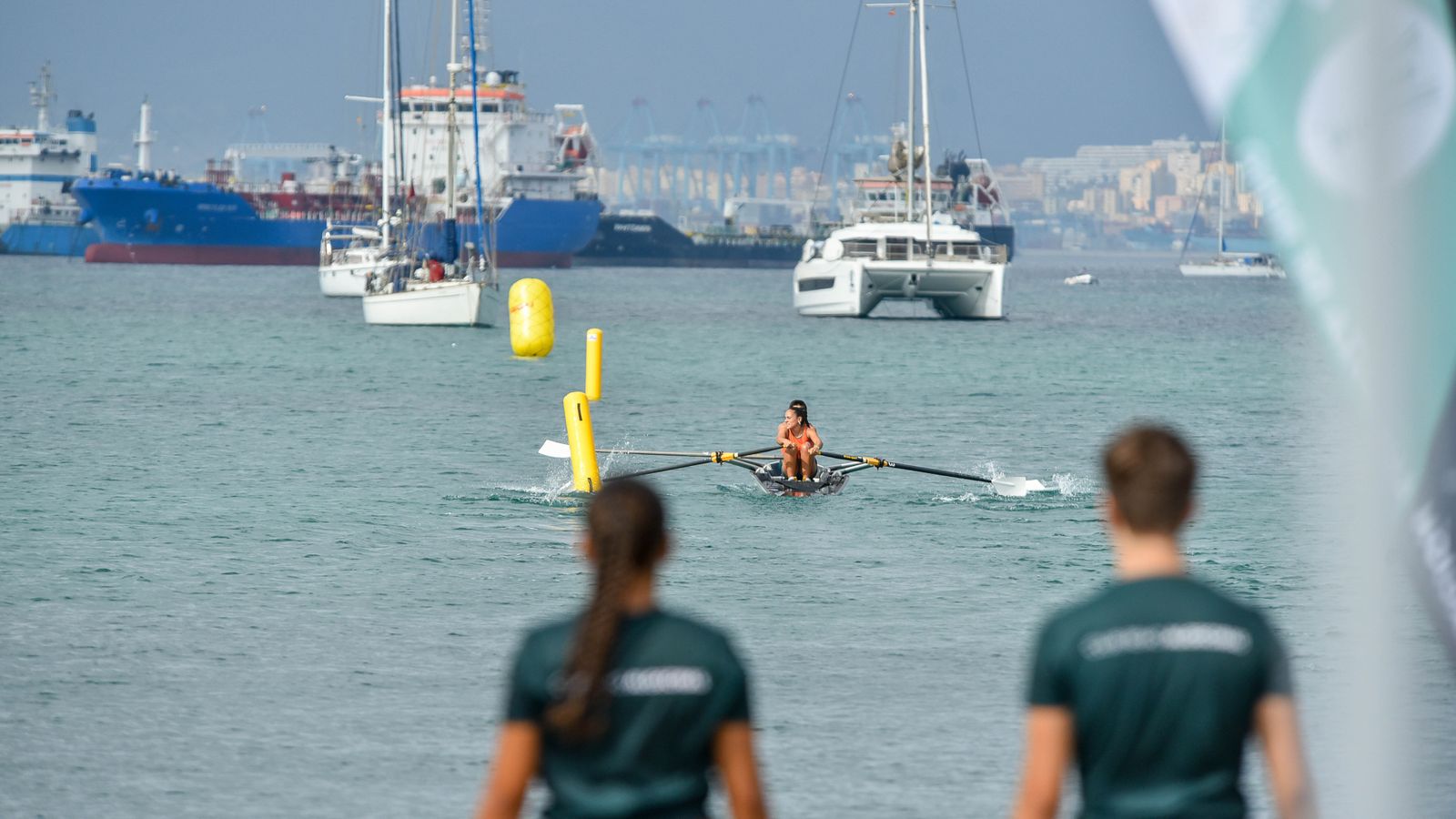 Las fotos del Andaluz de remo beach-sprint en La Línea