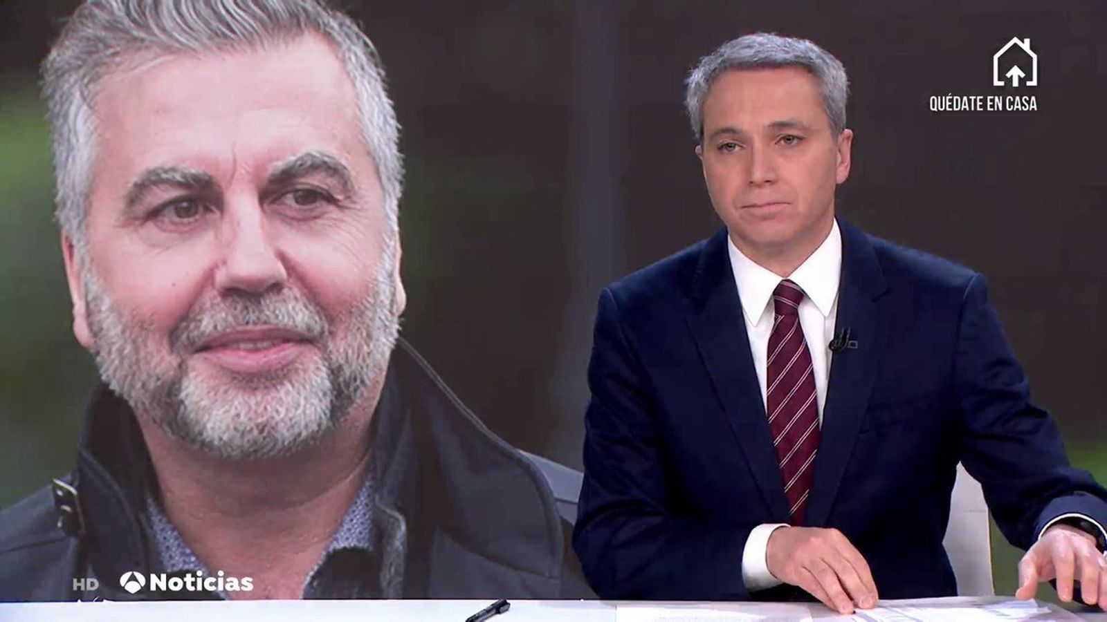 Vicente Vallés en 'Antena 3 Noticias 2'