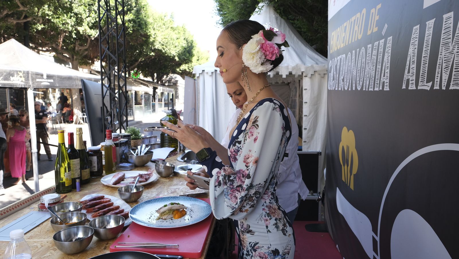 Imágenes del encuentro de gastronomía de la Feria de Almería 2023