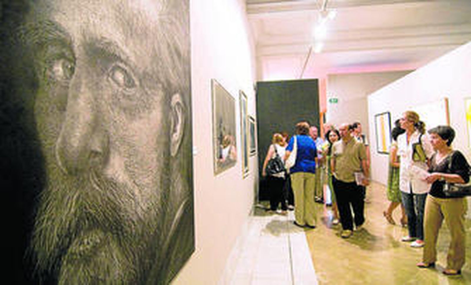 En la imagen, la obra de José Miguel Jiménez 'Van Gogh'.