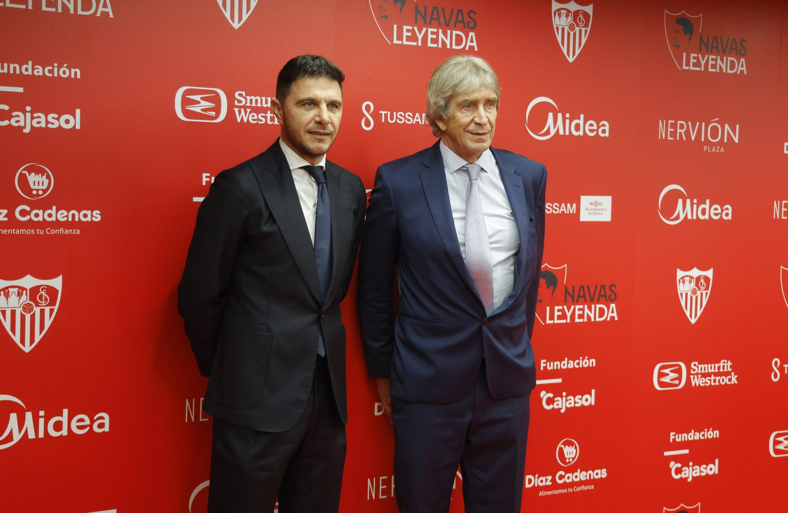 La alfombra roja en el homenaje a Jesus Navas
