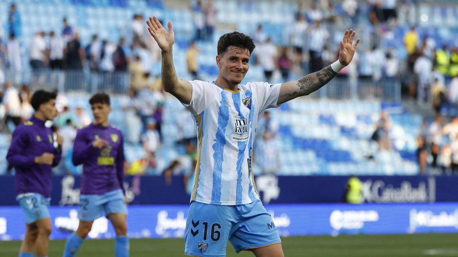 Las fotos del Málaga CF-CD Castellón