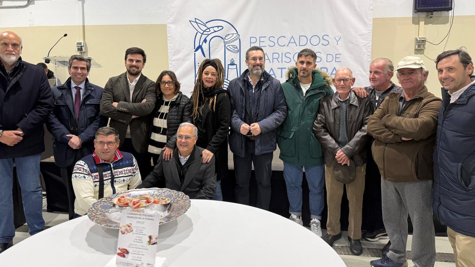 Los participantes en la presentación del nuevo proyecto de La Atunara