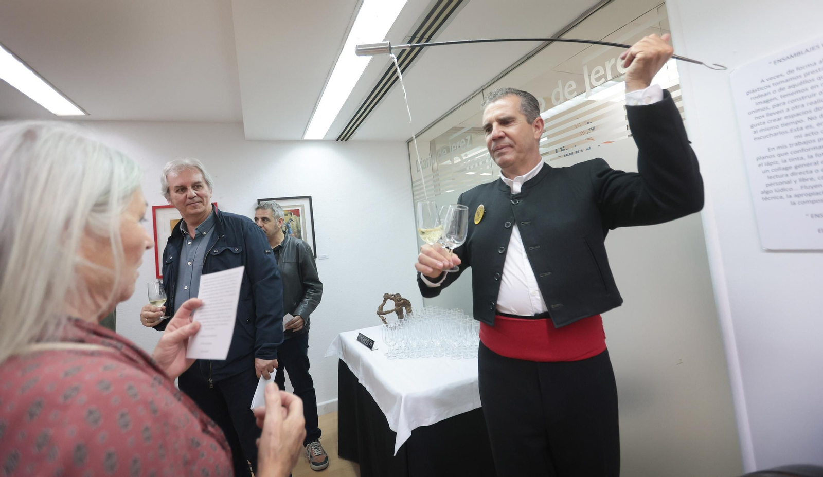 Inauguración de la muestra de Mario Naranjo en ArteaDiario en Jerez
