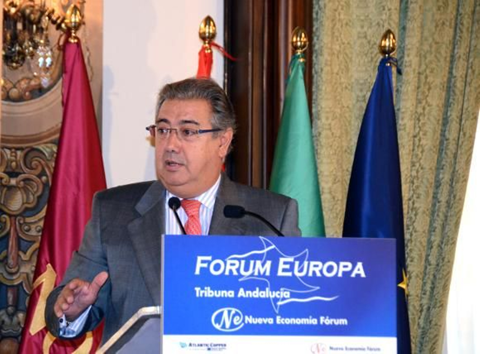 Zoido hubiera deseado inversión para la SE-40 "en todos sus tramos"