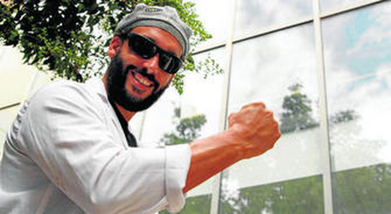 Candel, en la sede de su Fundación Spiribol.