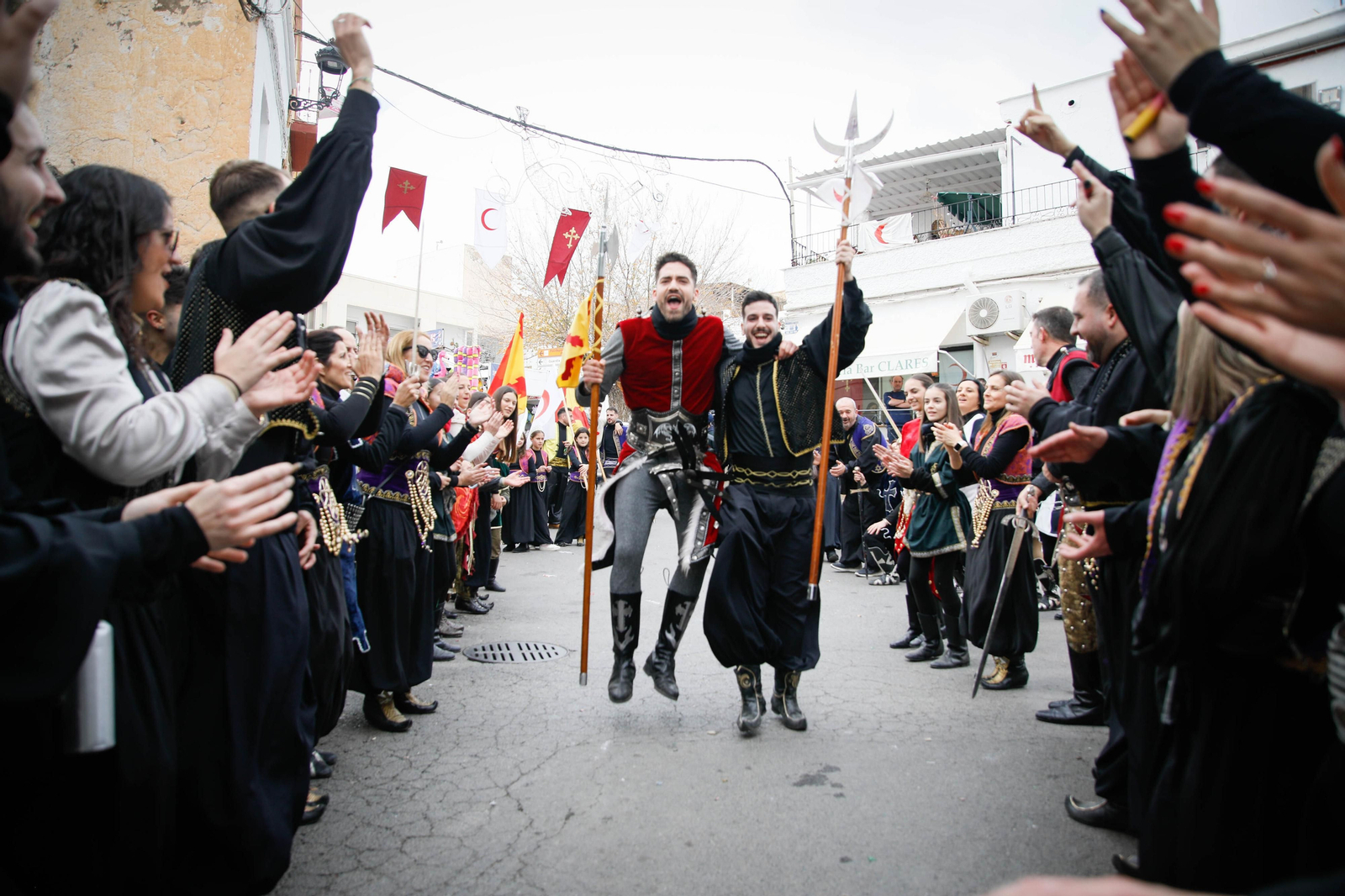 Última guerrilla en Gérgal entre moros y cristianos.