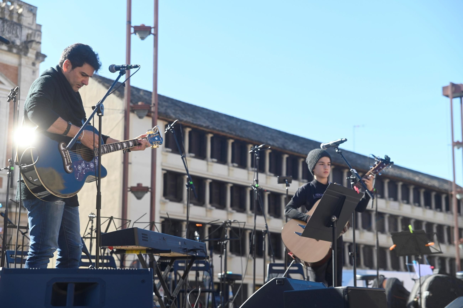 El concierto de la plataforma Juntos por un Auditorio para Córdoba en La Corredera