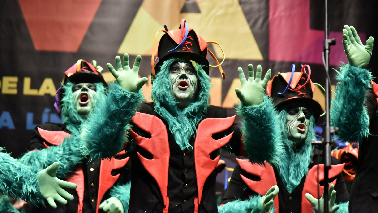 Las mejores fotos de la Gran Final del Concurso de Agrupaciones Carnavalescas de La Línea