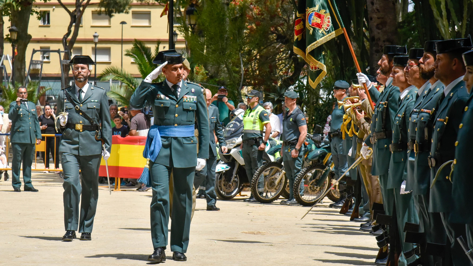 Las fotos del acto del 178 aniversario de la fundación  de la Guardia Civil