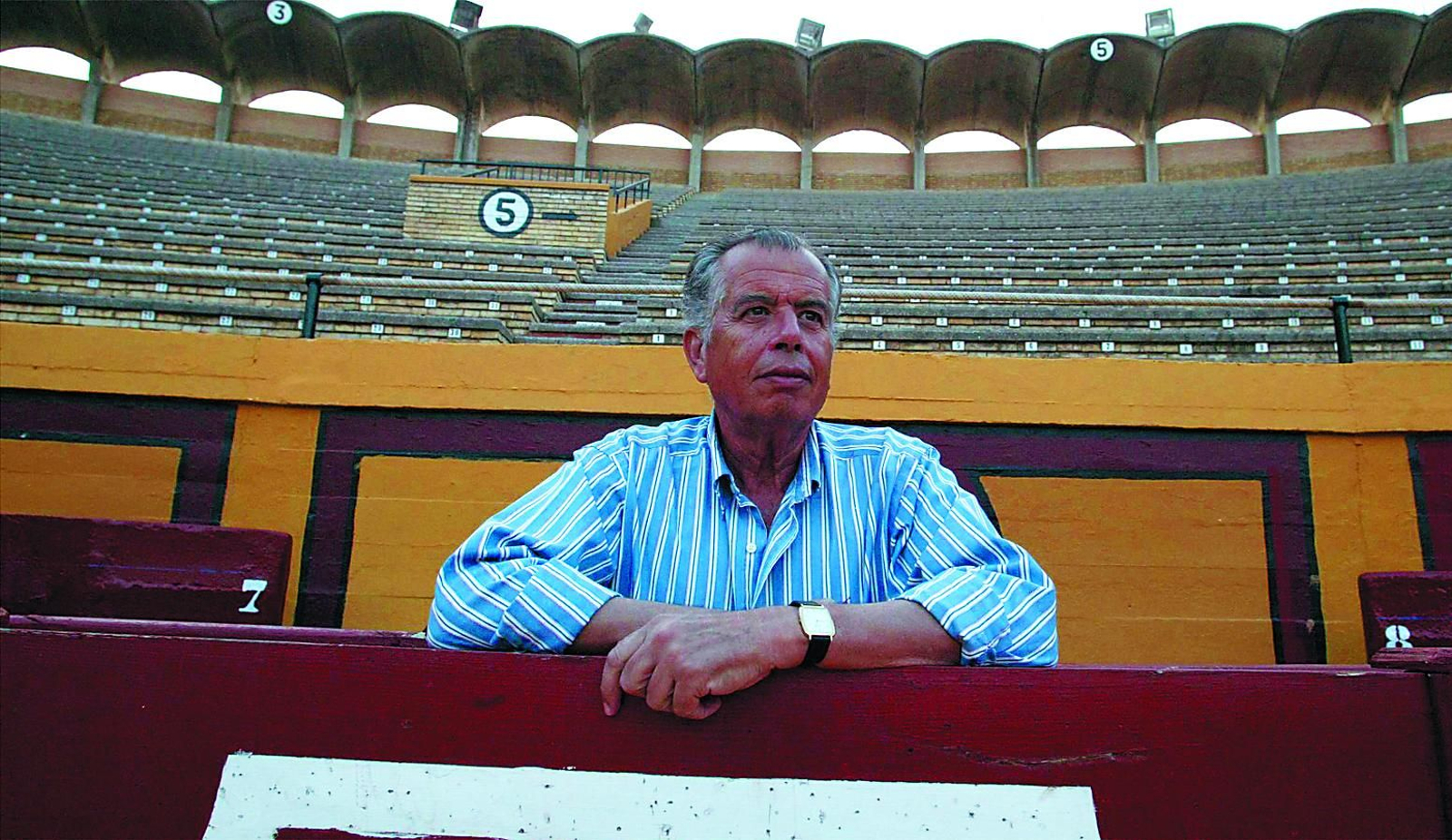 Andrés Cerrillo, en la plaza de toros Las Palomas en 2006.