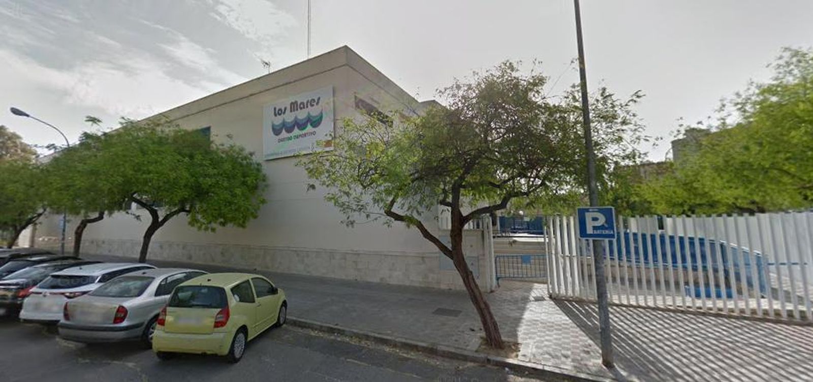 La piscina de Pino Montano, en la que ocurrieron los hechos.