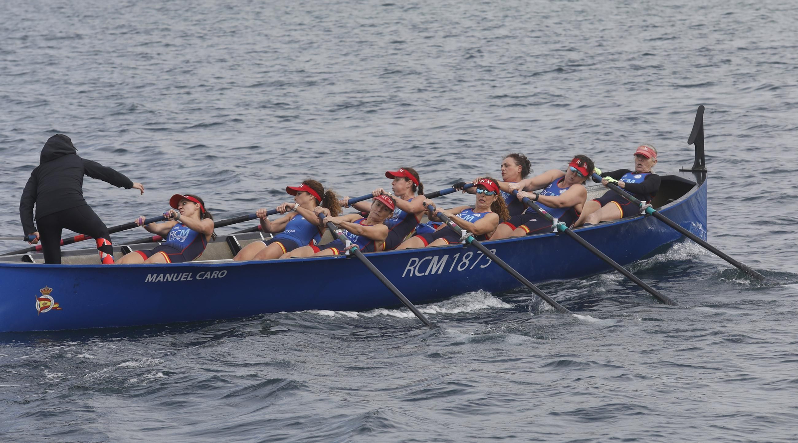 Las fotos de la tercera prueba de la Liga Andaluza de remo en banco fijo, celebrada en La Línea