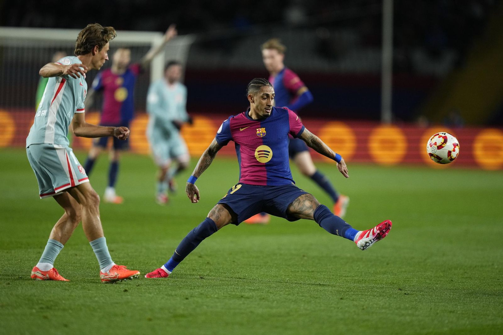 Las fotos del espectacular Barcelona - Atlético de Madrid