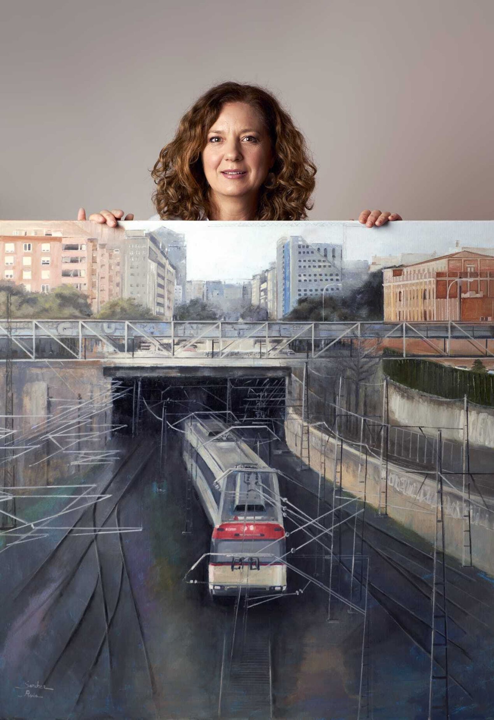 Exposición de Carmen Sánchez Ruda en la Sala Patricio Howden Art